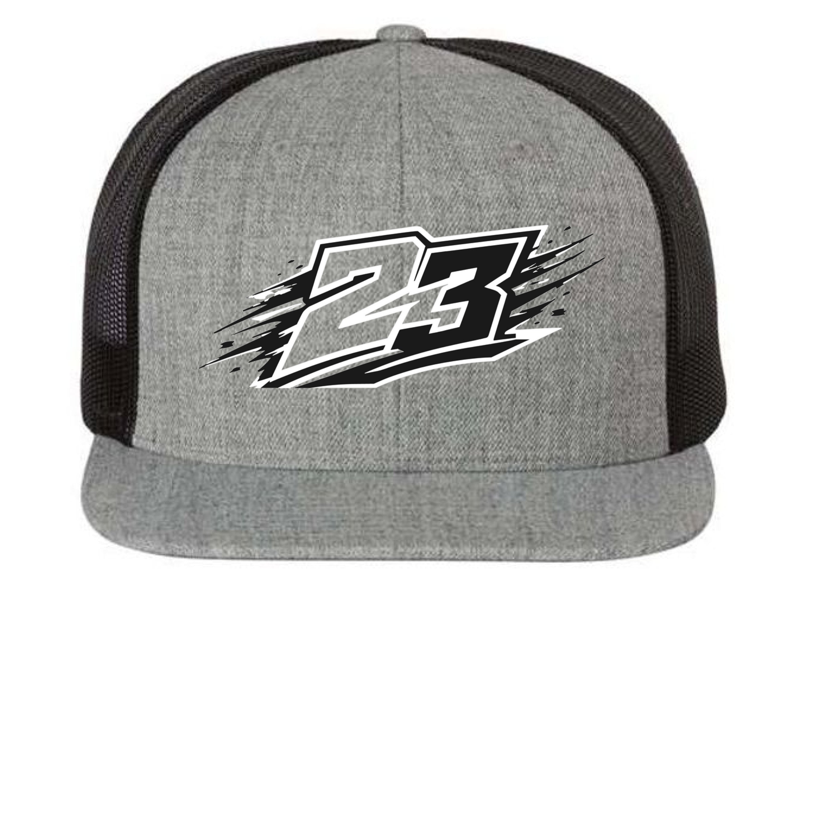 Heather Grey/ Black - FRONT